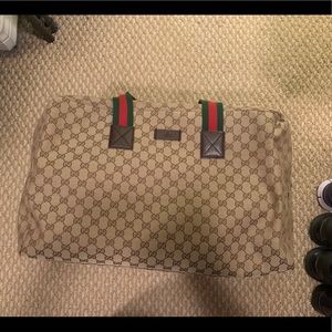 GUCCI LUGGAGE TOTE BAG